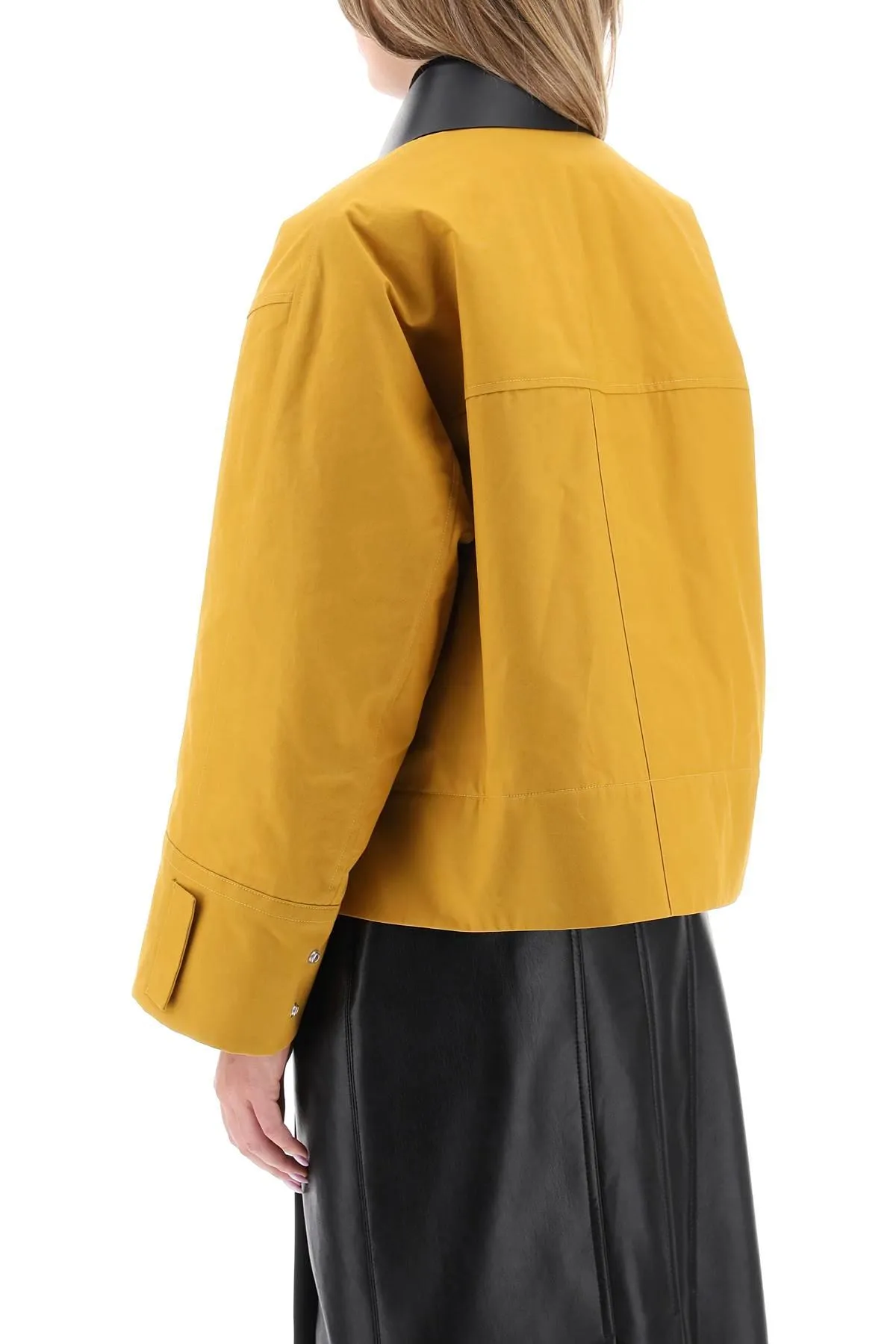 Jil Sander    Jil Sander Jacket With Leather Collar