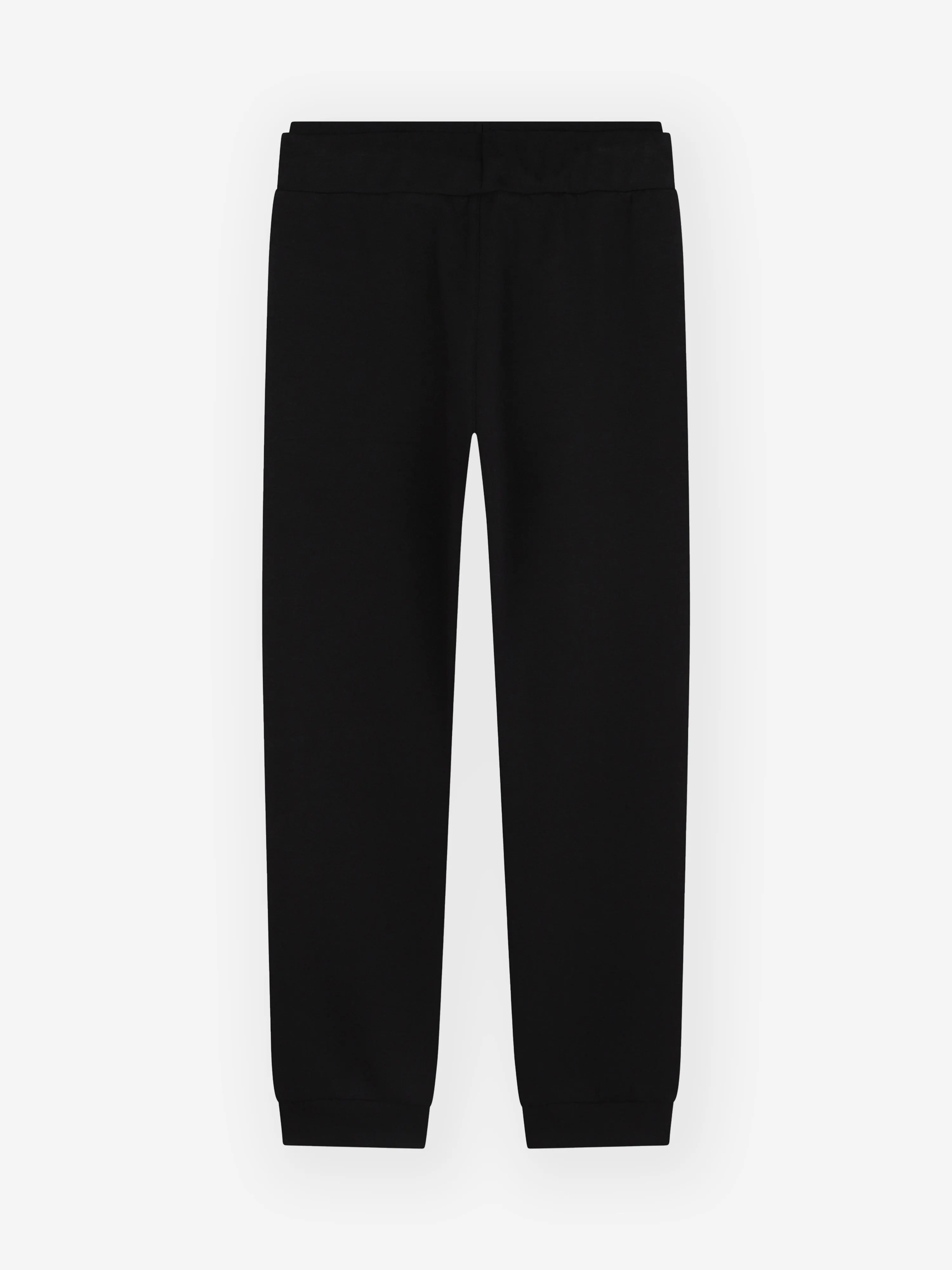 Karl Lagerfeld Boys Double Waistband Joggers in Black