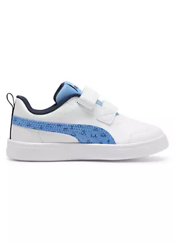 Kids Courtflex V2 Woods V PS Trainers by Puma | Look Again