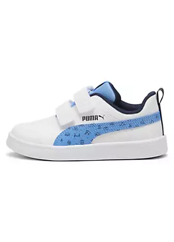 Kids Courtflex V2 Woods V PS Trainers by Puma | Look Again