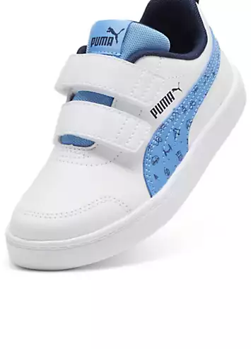 Kids Courtflex V2 Woods V PS Trainers by Puma | Look Again