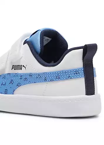 Kids Courtflex V2 Woods V PS Trainers by Puma | Look Again