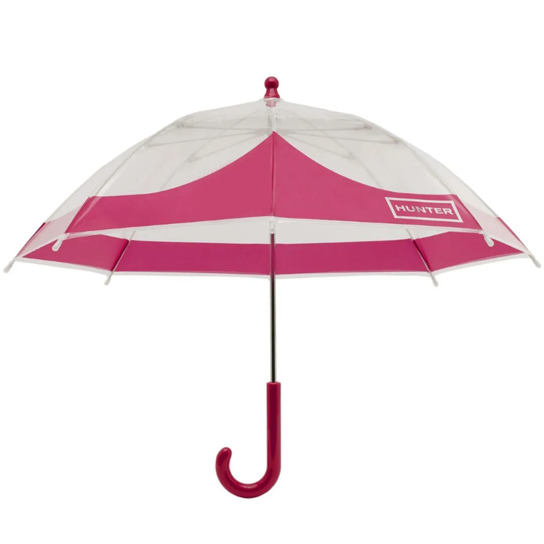 Kids Moustache Bubble Umbrella (Bright Pink)