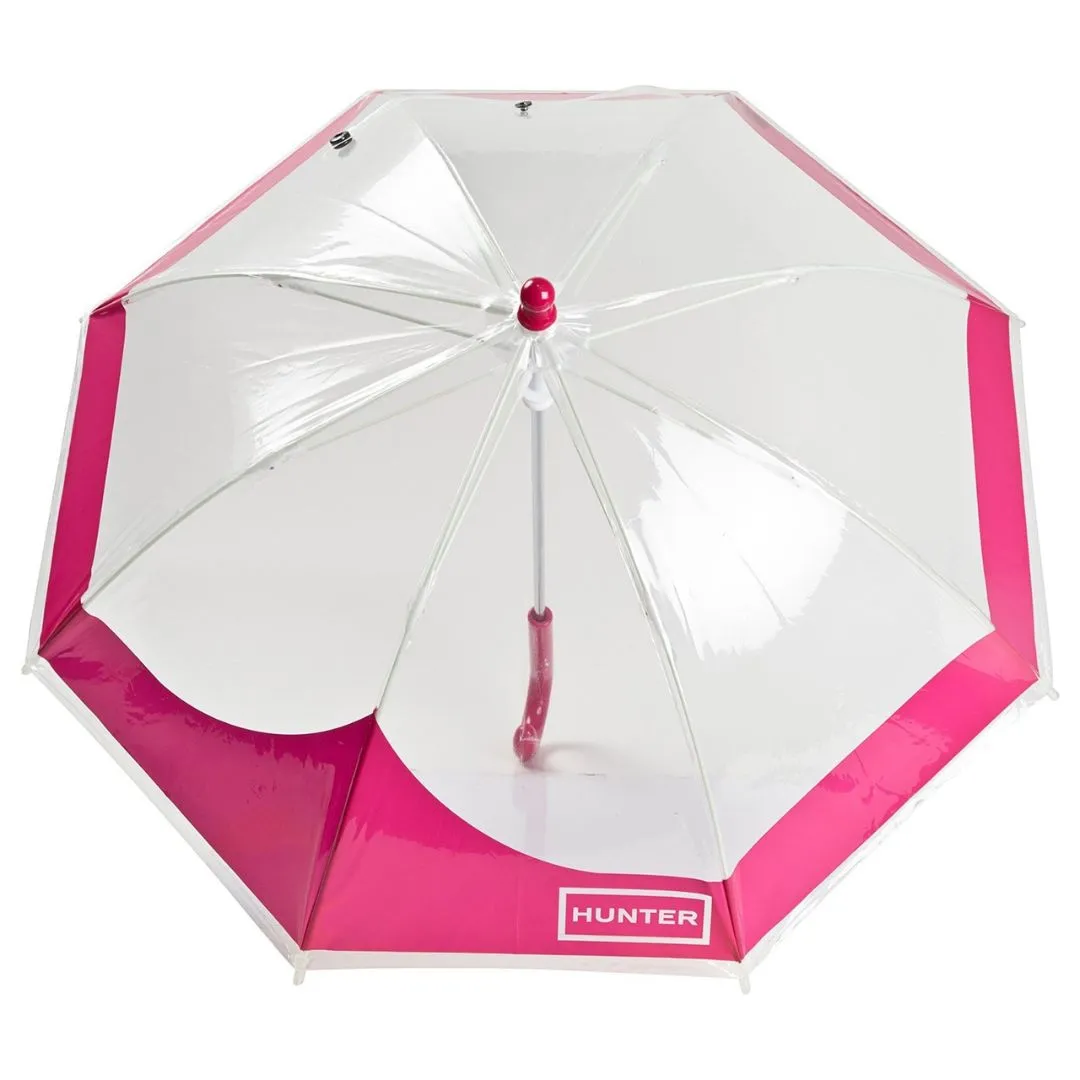 Kids Moustache Bubble Umbrella (Bright Pink)