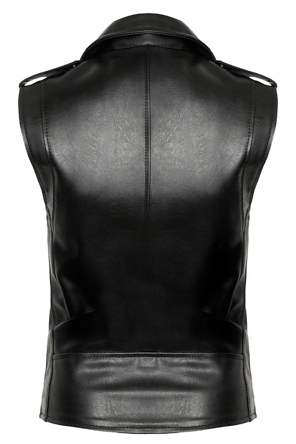 Killstar - Core Leather Vest Vegan | Dark Ages