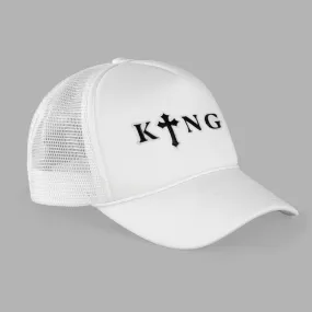 King Gothic Cross Patch Trucker Hat