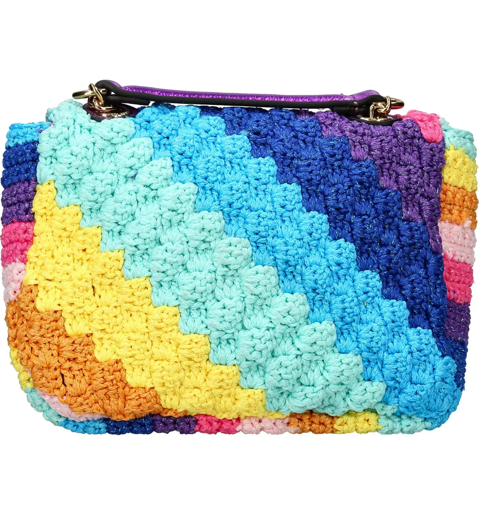 Kurt Geiger London Medium Kensington Crochet Convertible Shoulder Bag