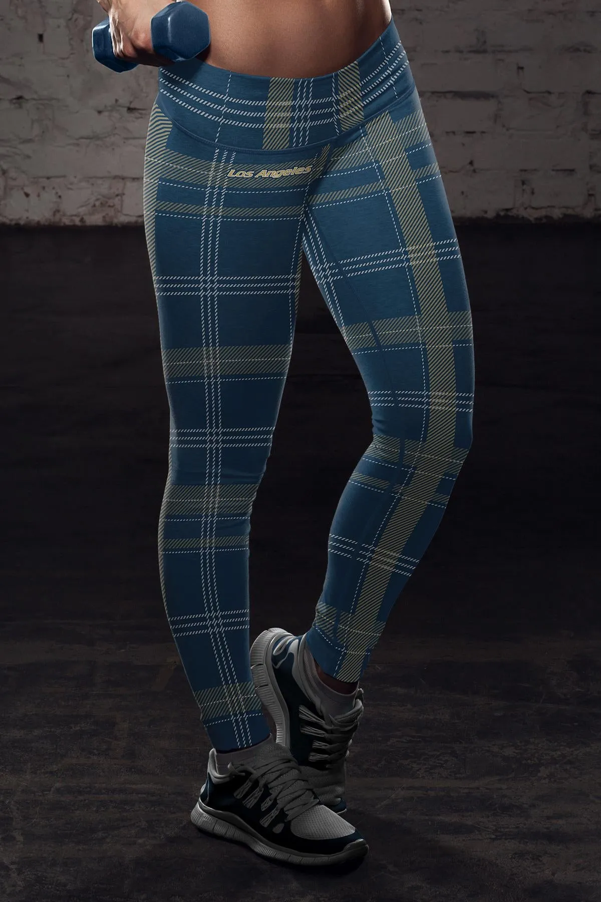 LA FB Plaid Leggings