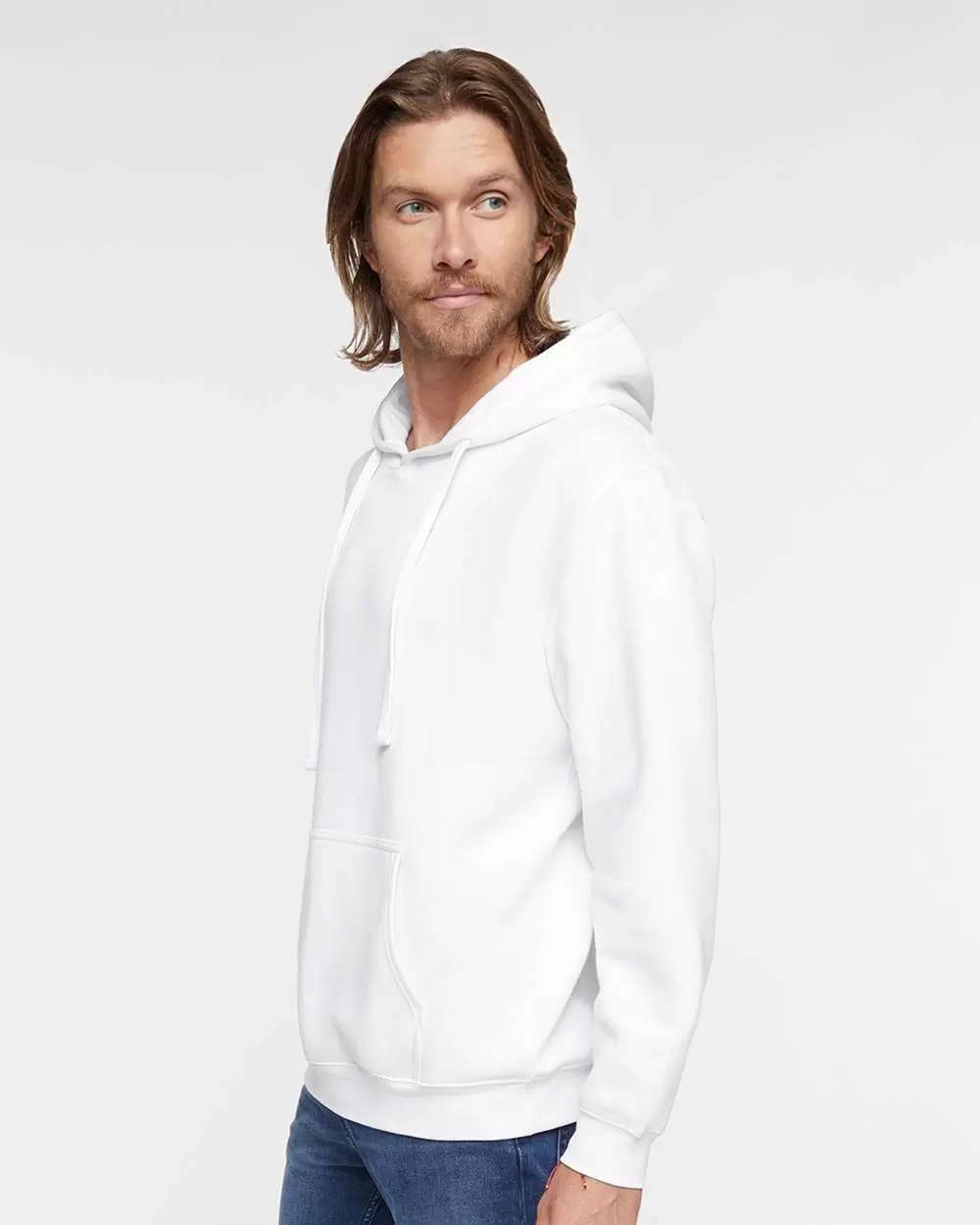 LA T 6926 Adult Pullover Fleece Hoodie SKU: 6926