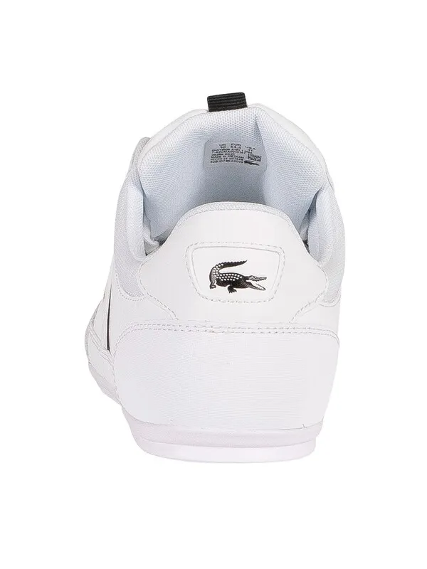 Lacoste Chaymon 0121 1 CMA Trainers - White/Black