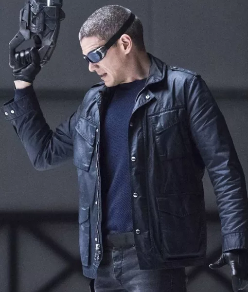 Legends of Tomorrow Captain Cold Wentworth Miller Leather Jacket