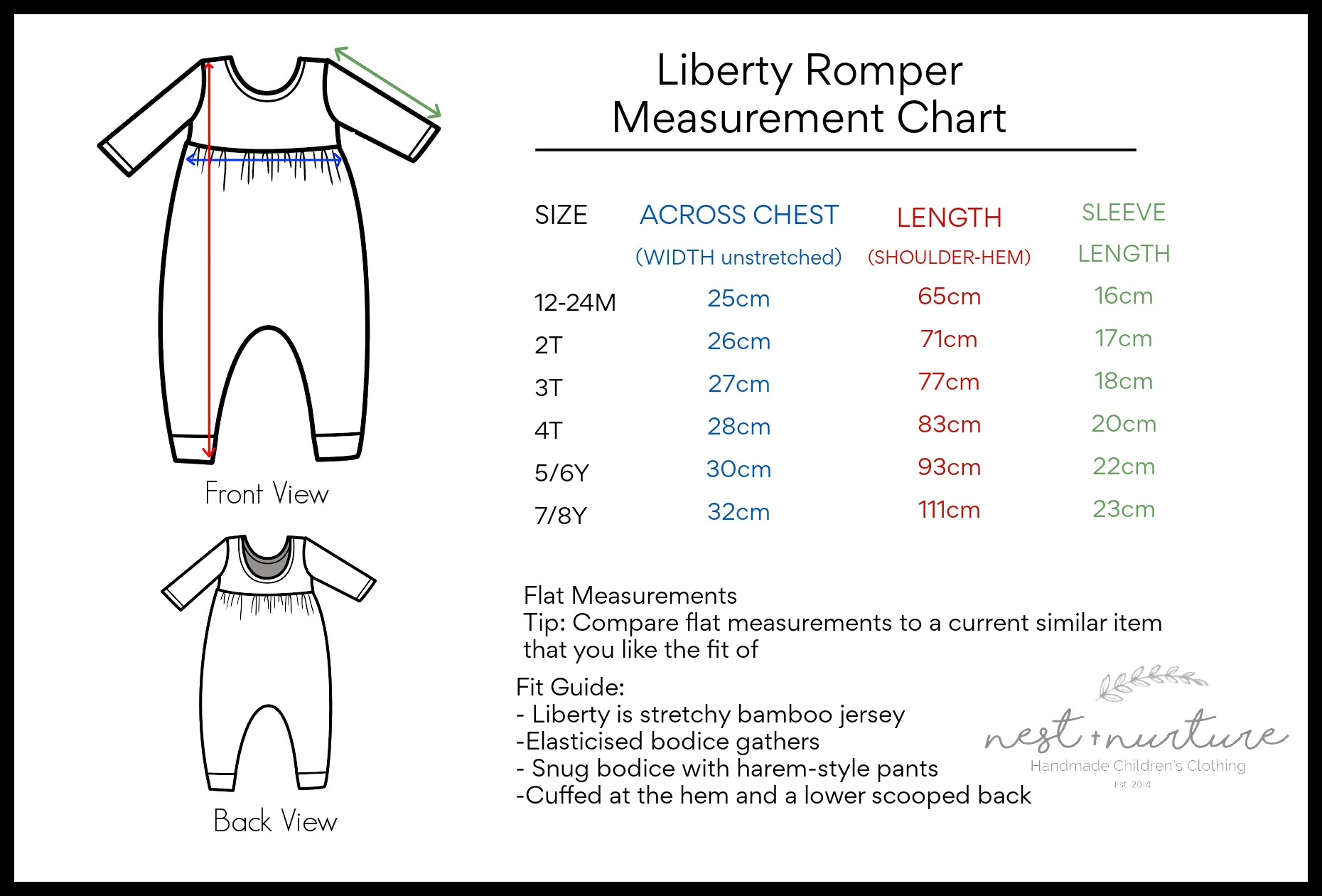 Liberty Romper [3/4 Sleeve] in 'Olive Branch' - Ready To Ship