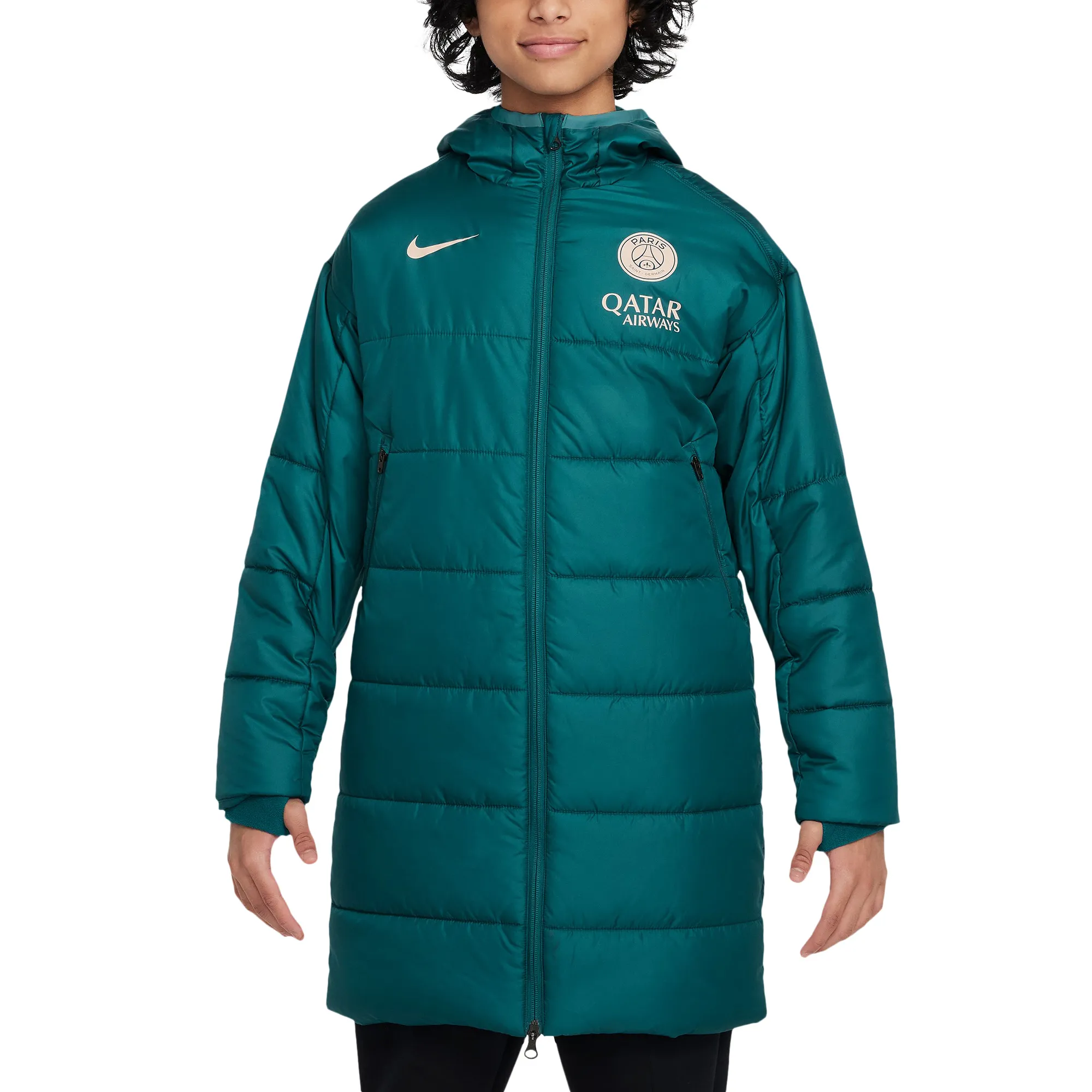 Lids Youth Nike  Teal Paris Saint-Germain 2024/25 Academy Pro Full-Zip SDF Jacket