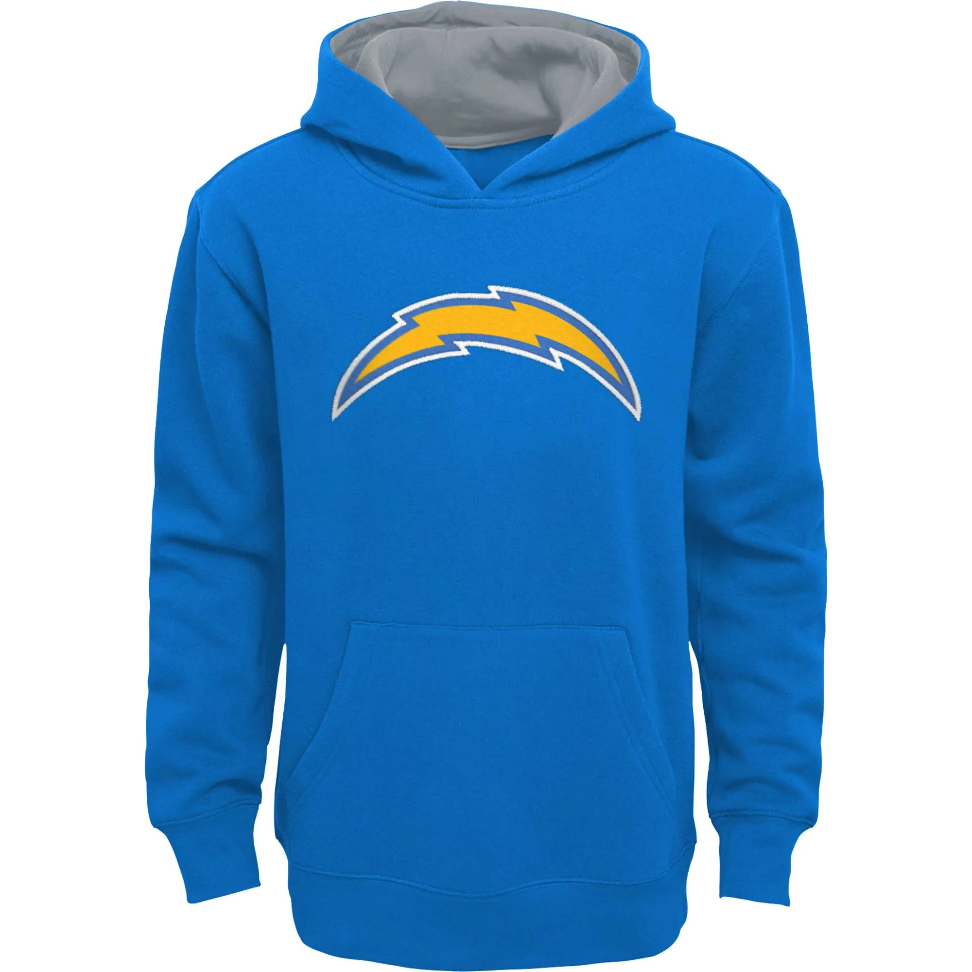 Lids Youth Powder Blue Los Angeles Chargers Prime Pullover Hoodie