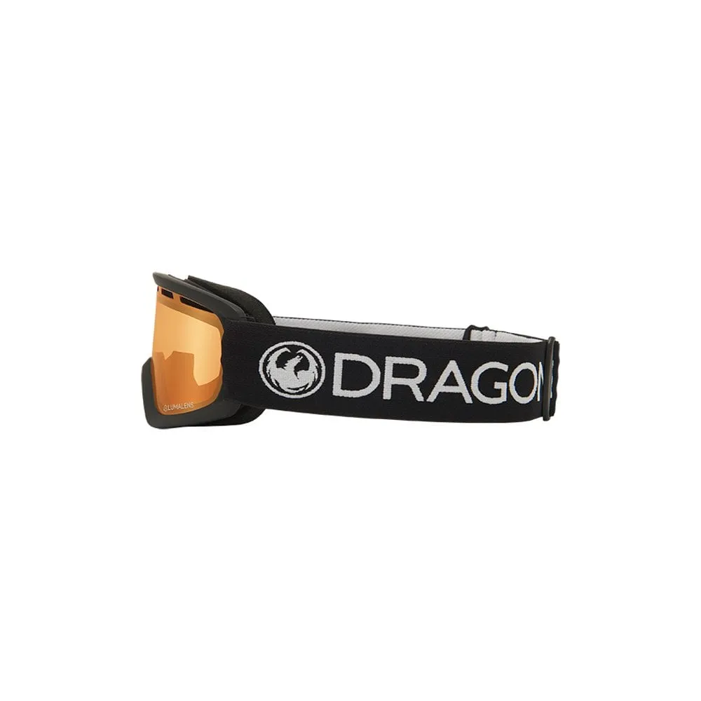 Lil D Youth Goggles - Black / LumaLens Amber