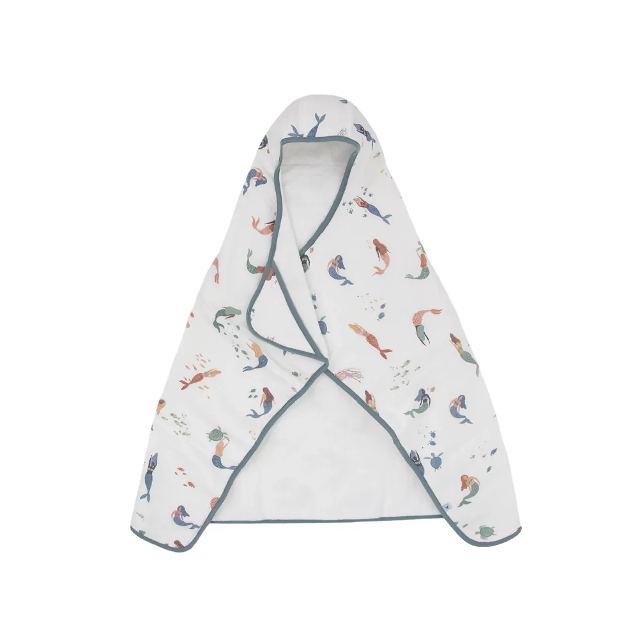 Little Unicorn Cotton Hooded Toddler Towel 24SS