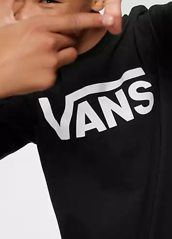 Logo Print Long Sleeve Shirt by Vans | Look Again