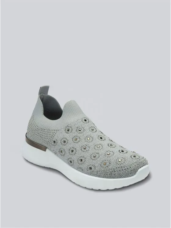 Lotus Stamway Laceless Trainers in Grey