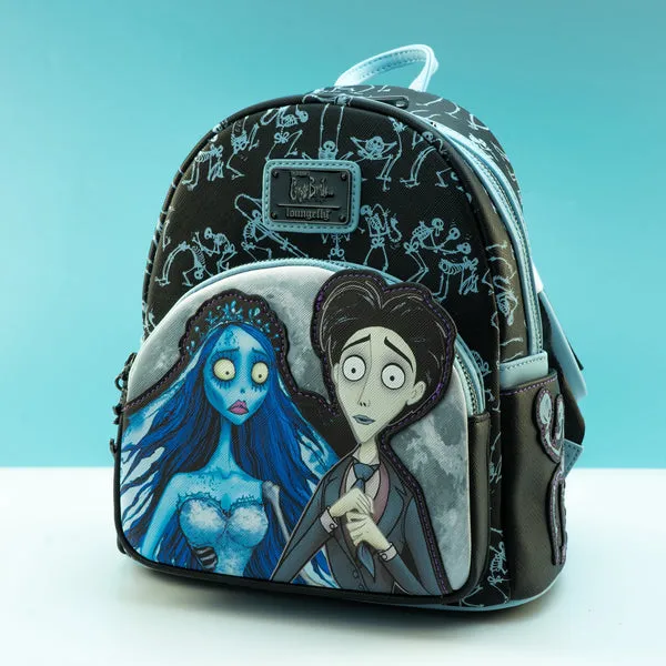 Loungefly Corpse Bride Emily and Victor SDCC Exclusive Mini Backpack