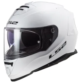 LS2 FF800 Storm II Plain Helmet - White