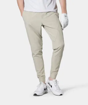 LUXE GOLF JOGGERS - KHAKI