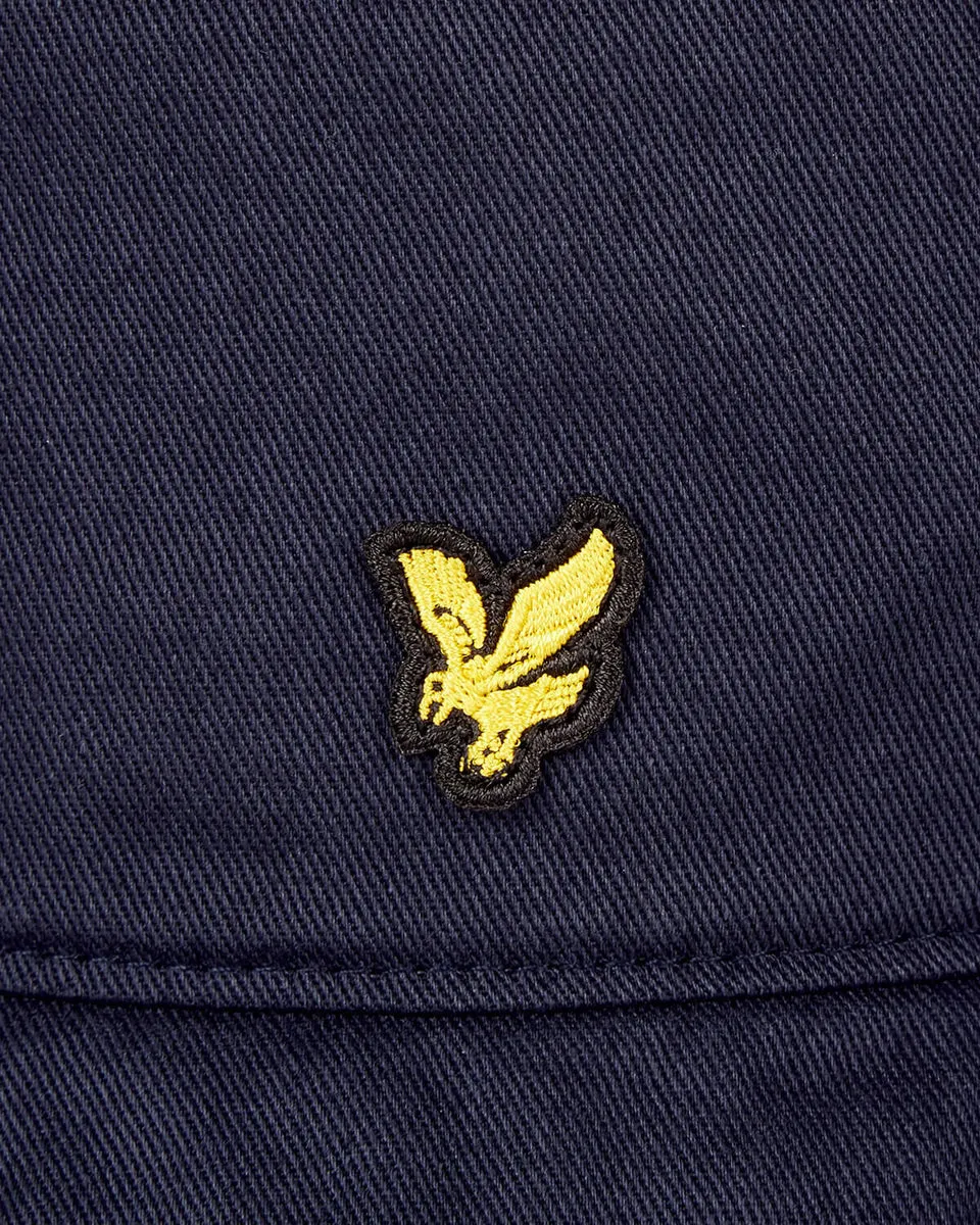 Lyle & Scott Cotton Bucket Hat Dark Navy