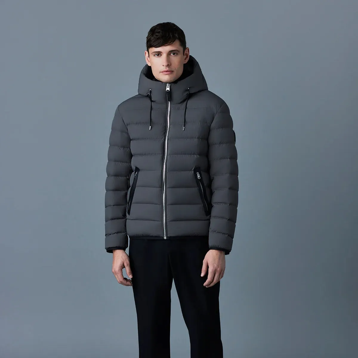 Mackage - Jack Hooded Down Jacket in Carbon