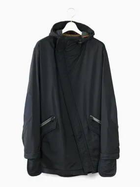 Maharishi 99AW Asymmetrical Zip Rain Jacket