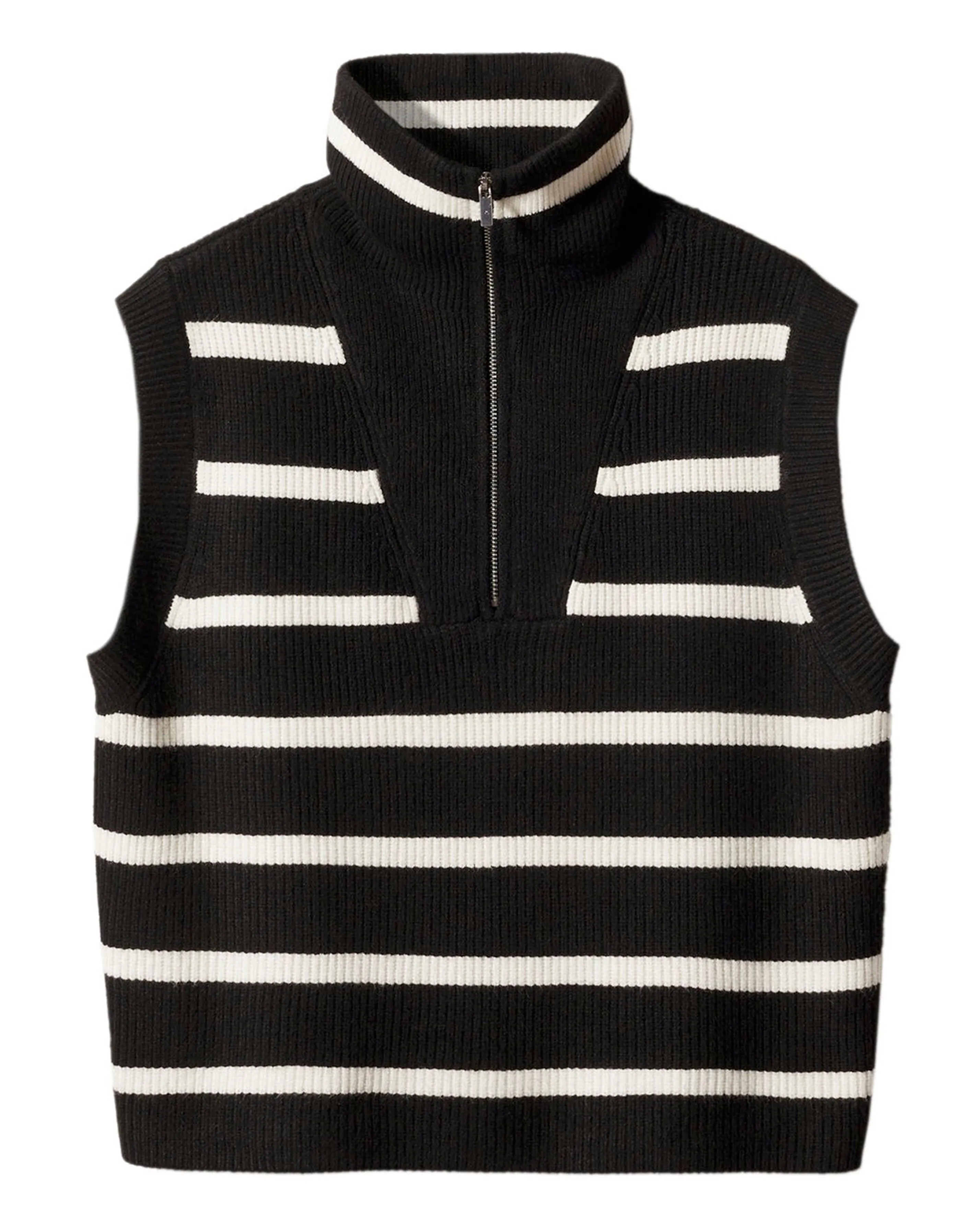 Mango Knitted Stripped Vest | Simply Be