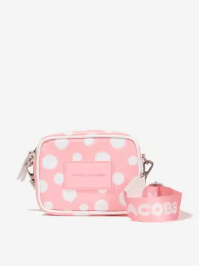 MARC JACOBS Girls Spray Spots Shoulder Bag in Pink (16.5cm)