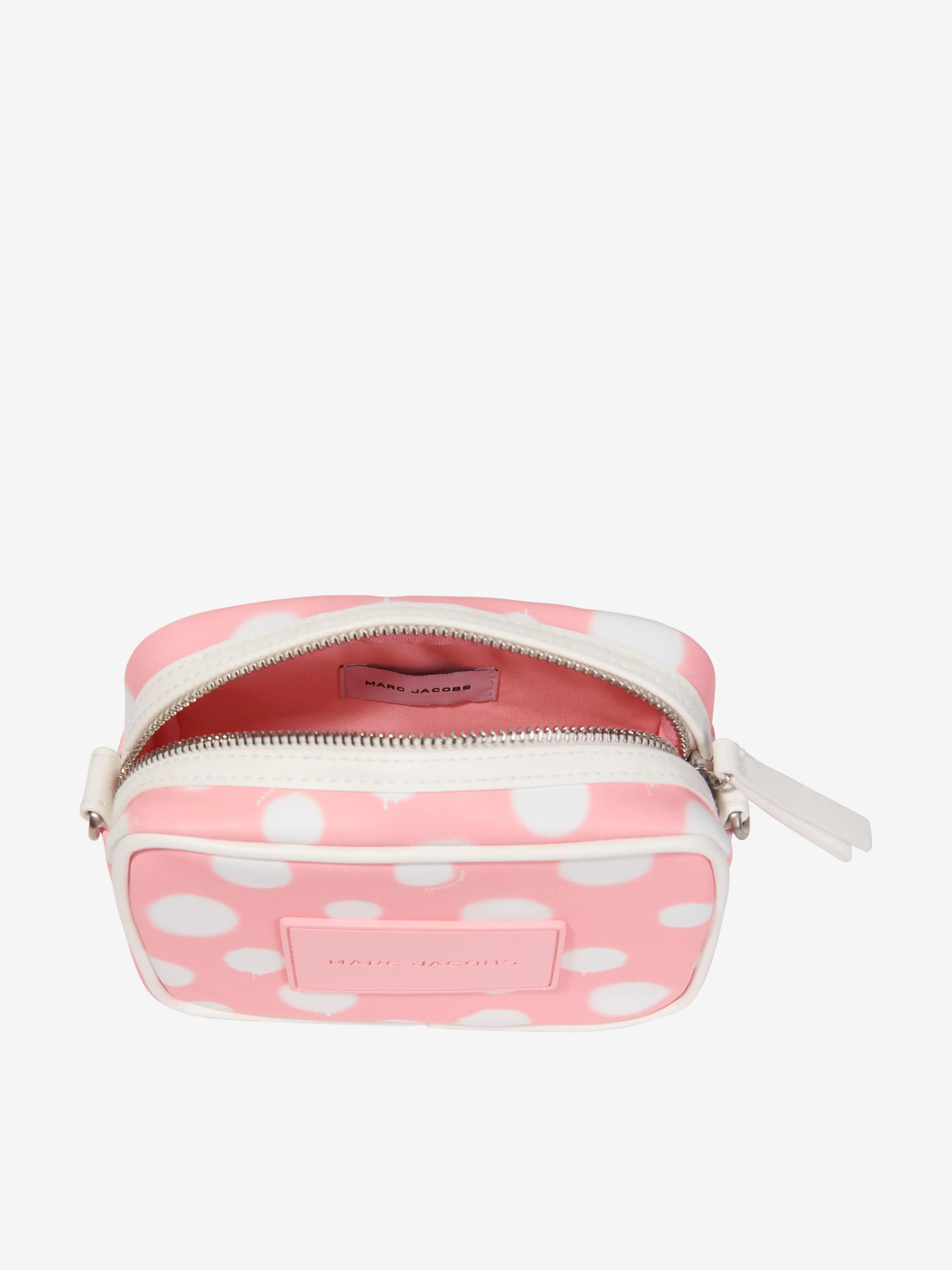 MARC JACOBS Girls Spray Spots Shoulder Bag in Pink (16.5cm)