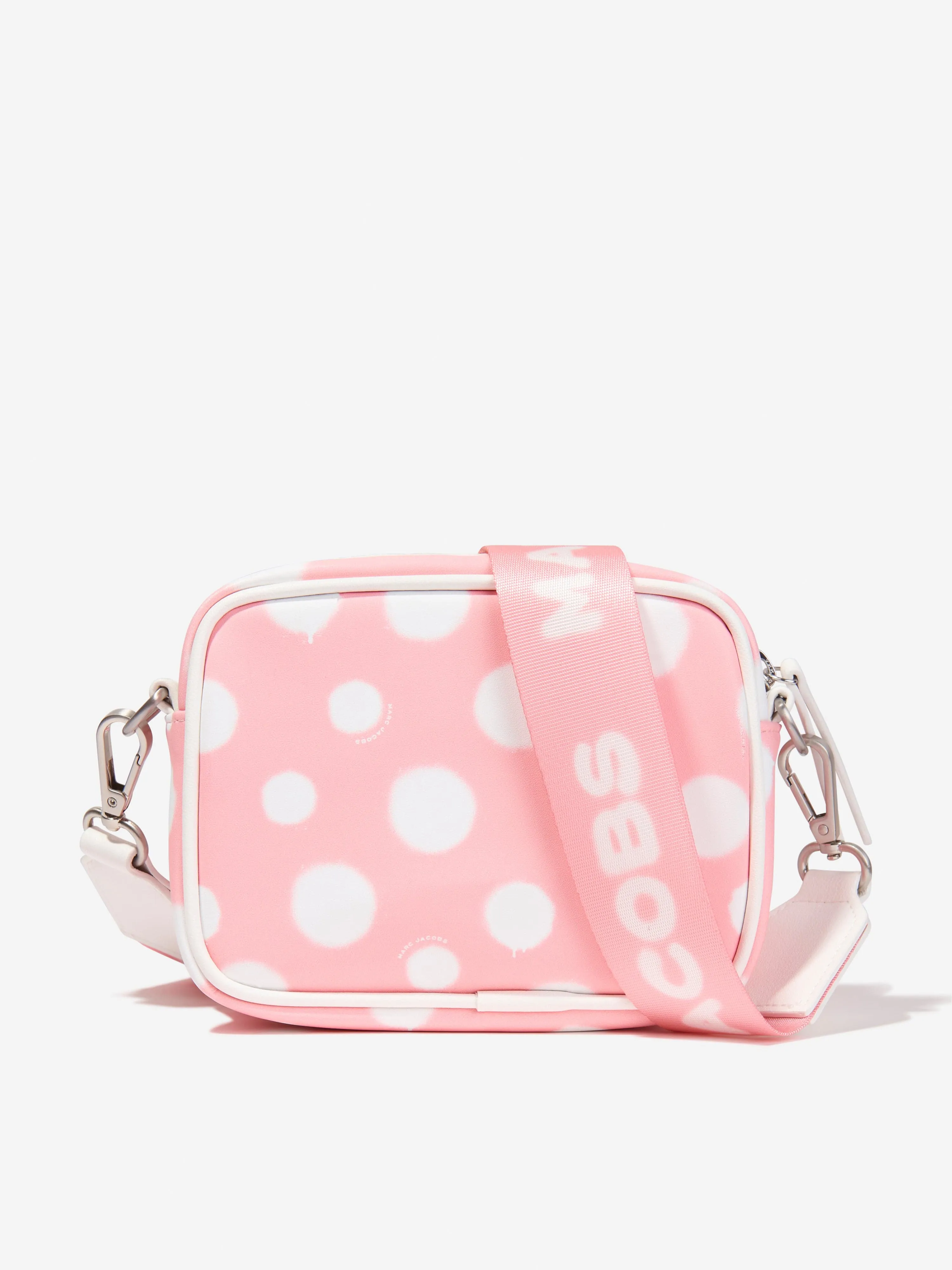 MARC JACOBS Girls Spray Spots Shoulder Bag in Pink (16.5cm)