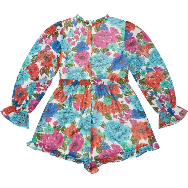 Marlo Kids Imogen Floral Romper, Floral