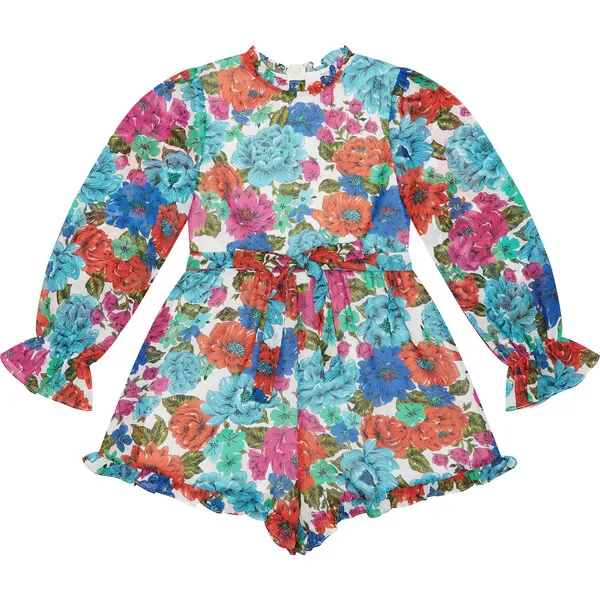 Marlo Kids Imogen Floral Romper, Floral