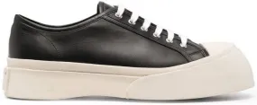 Marni Pablo leather flatform sneakers Black