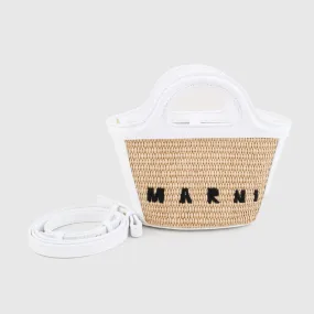 Marni White Basket Bag Girls