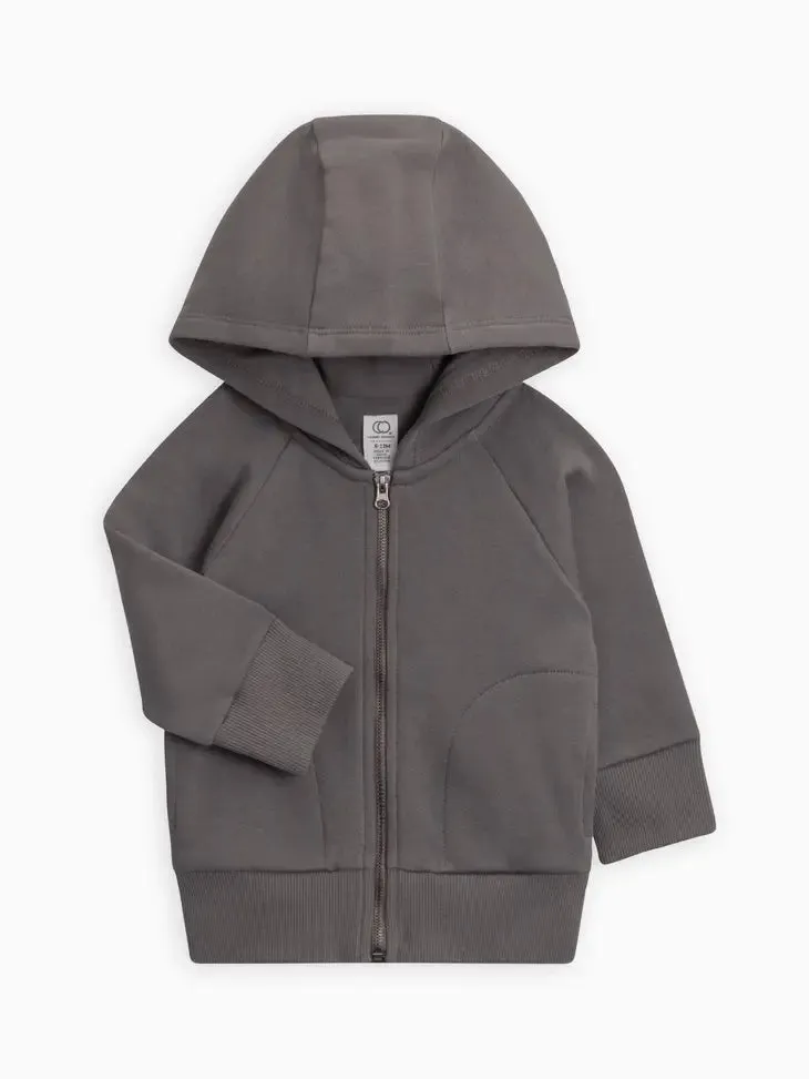 Max Zip-Up Hoodie - Pewter