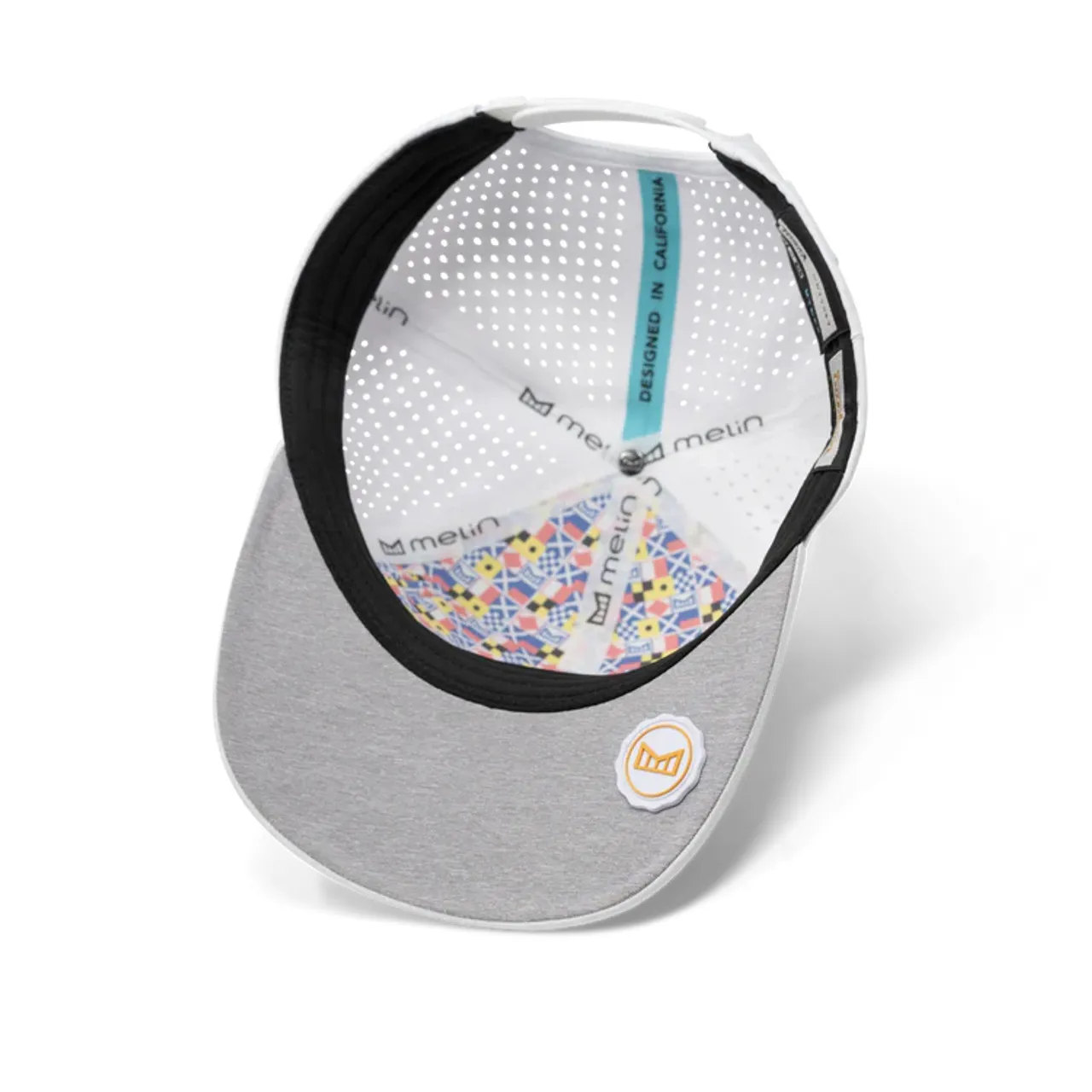 Melin Hydro Odyssey Captains Hat - White