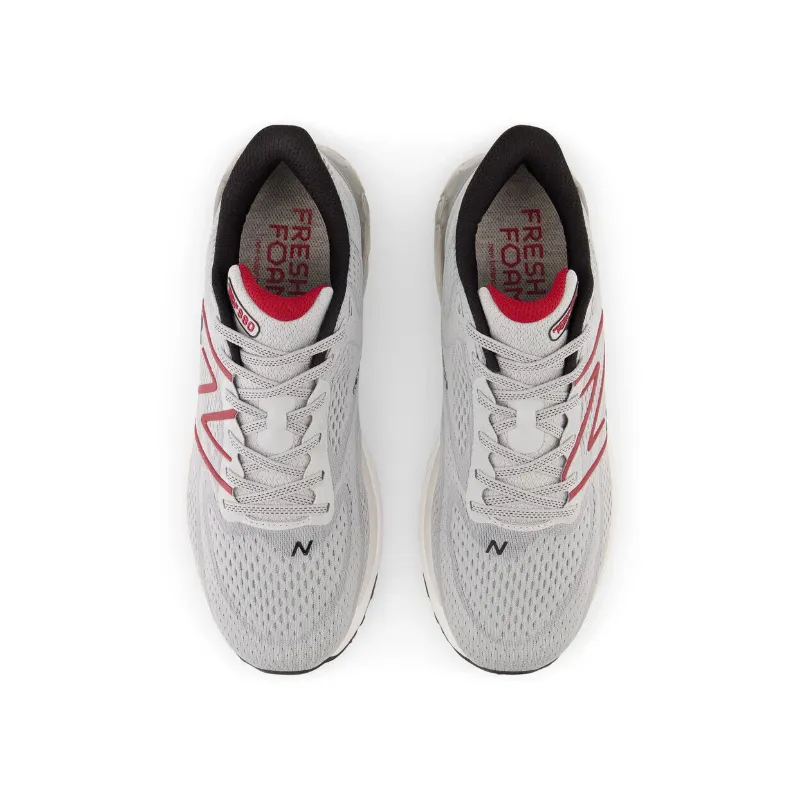 Men’s New Balance Fresh Foam X 880v13 – Aluminum Grey/Crimson/Black