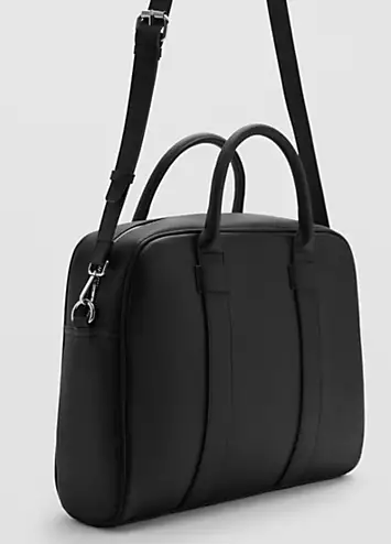 Men’s Black Camden Handbag by Mango | Look Again