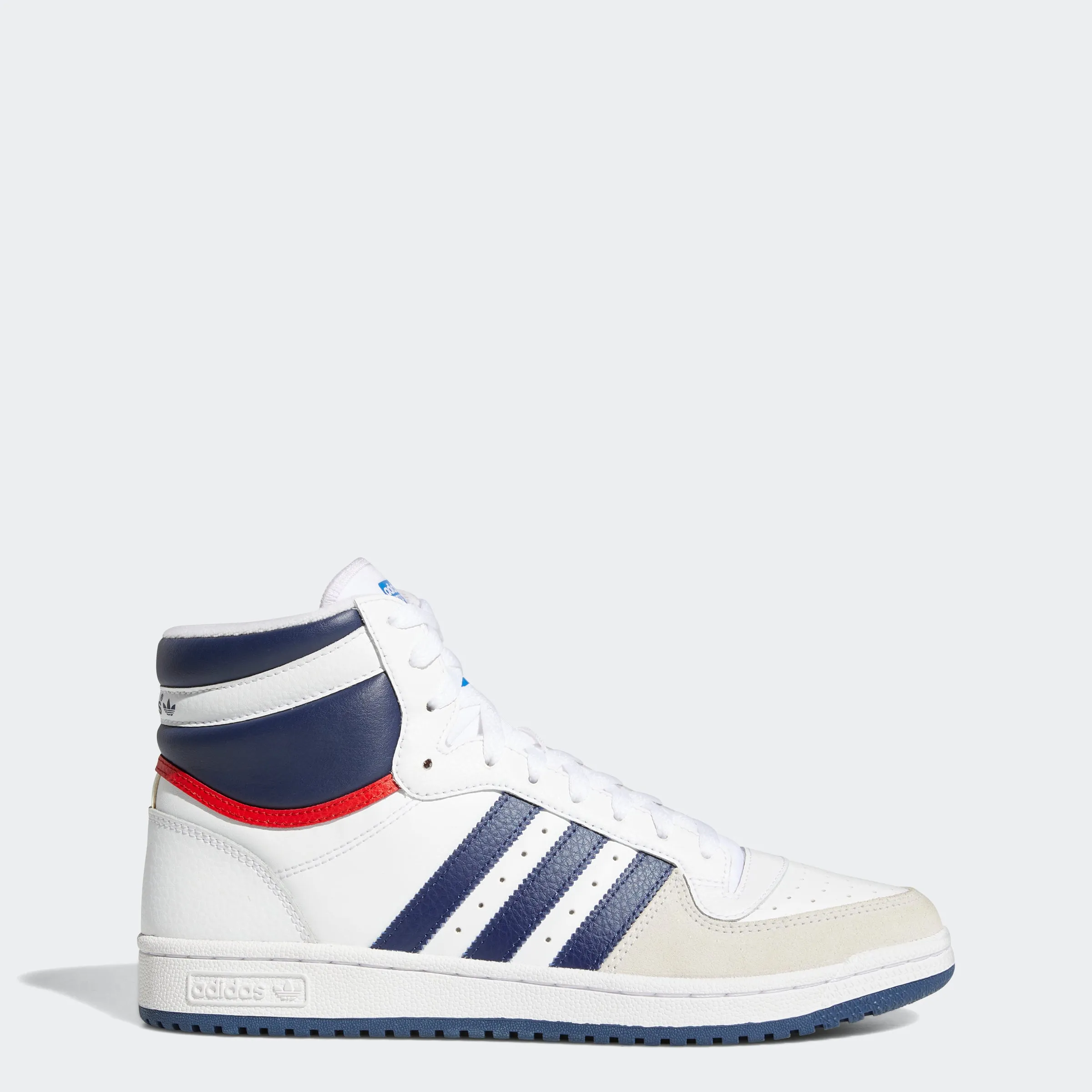 Men’s adidas Originals Top Ten RB Shoes White Dark Blue