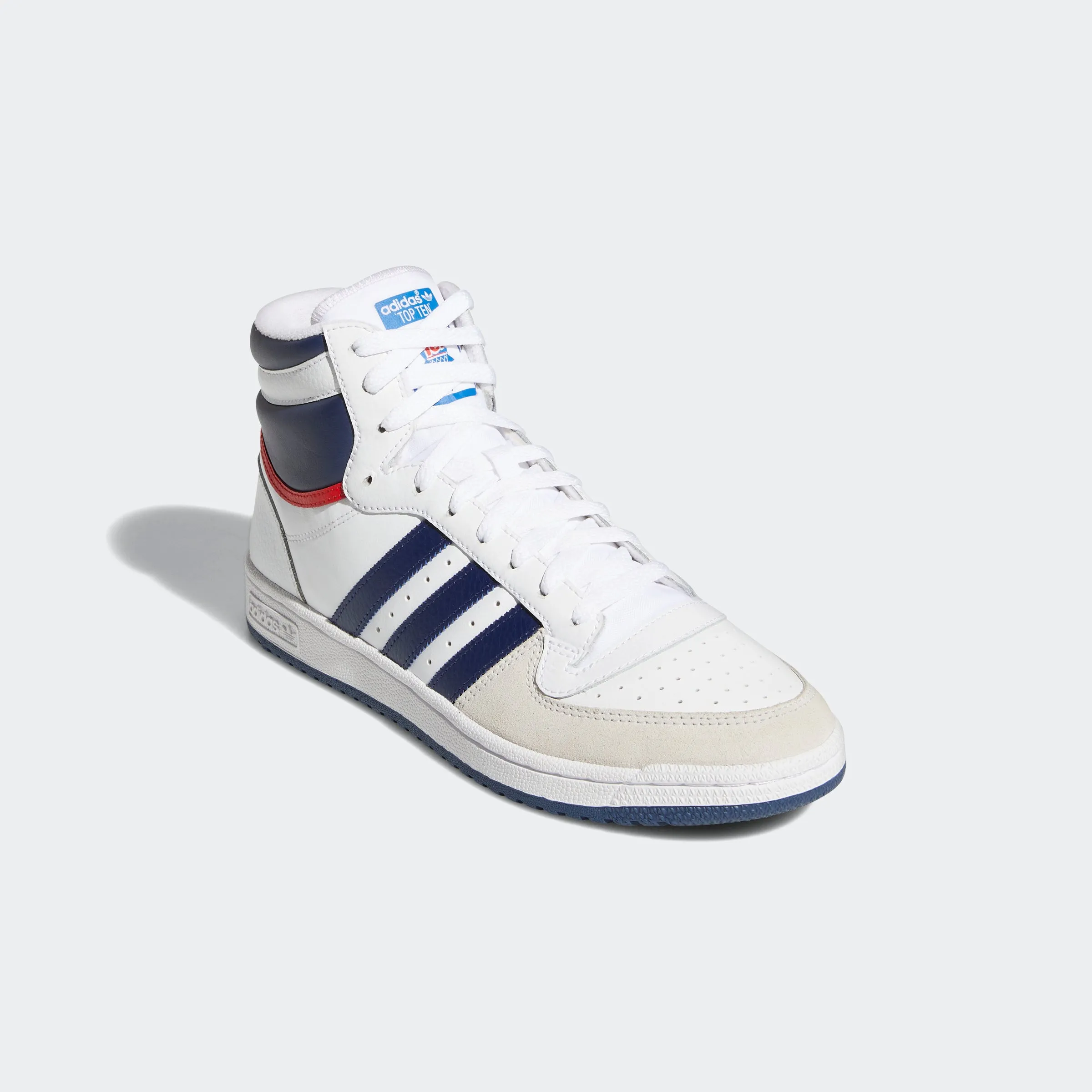 Men’s adidas Originals Top Ten RB Shoes White Dark Blue