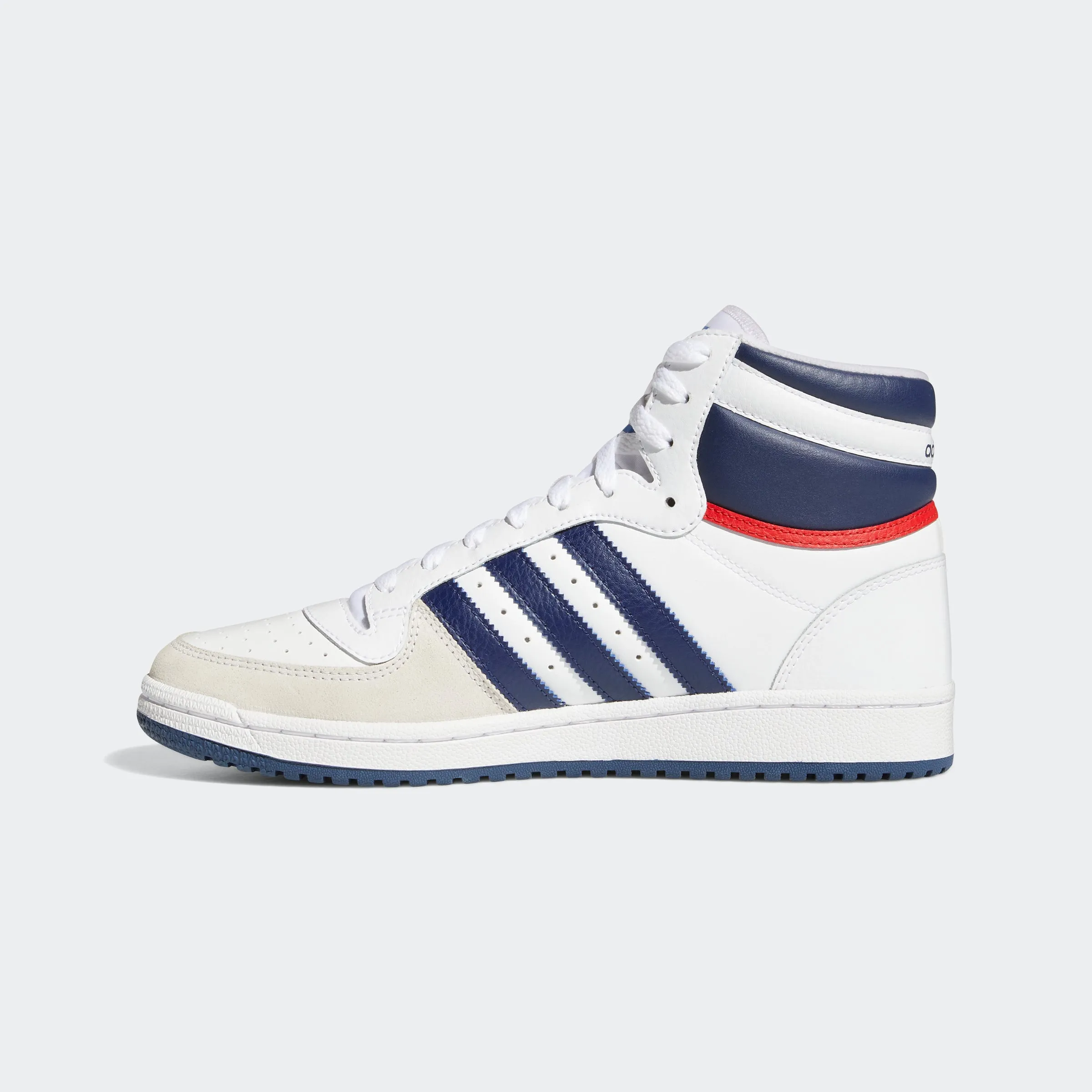 Men’s adidas Originals Top Ten RB Shoes White Dark Blue