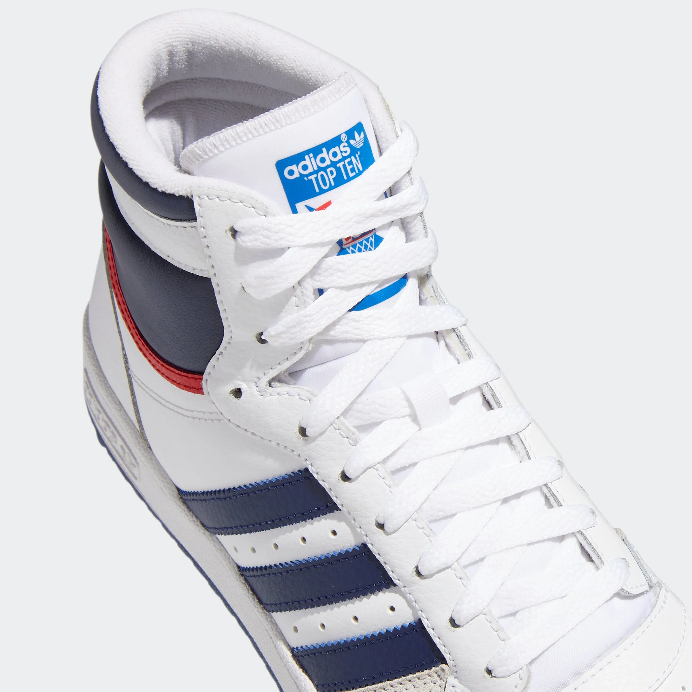 Men’s adidas Originals Top Ten RB Shoes White Dark Blue