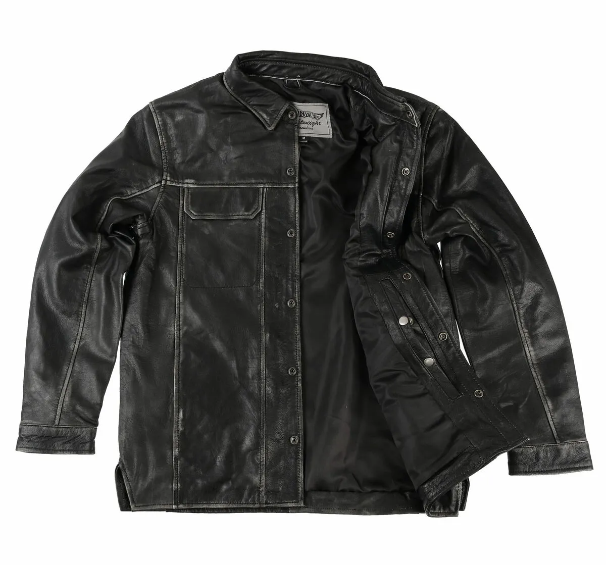 Men's (biker) jacket&amp;nbsp; UNIK - 867.AGR  -  Metal-shop