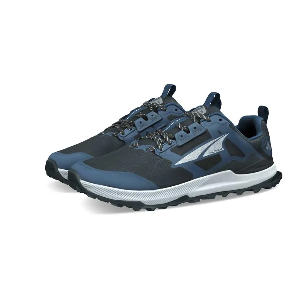 Men's Lone Peak 8 Trail Running Shoe - Navy/Black - Regular (D)