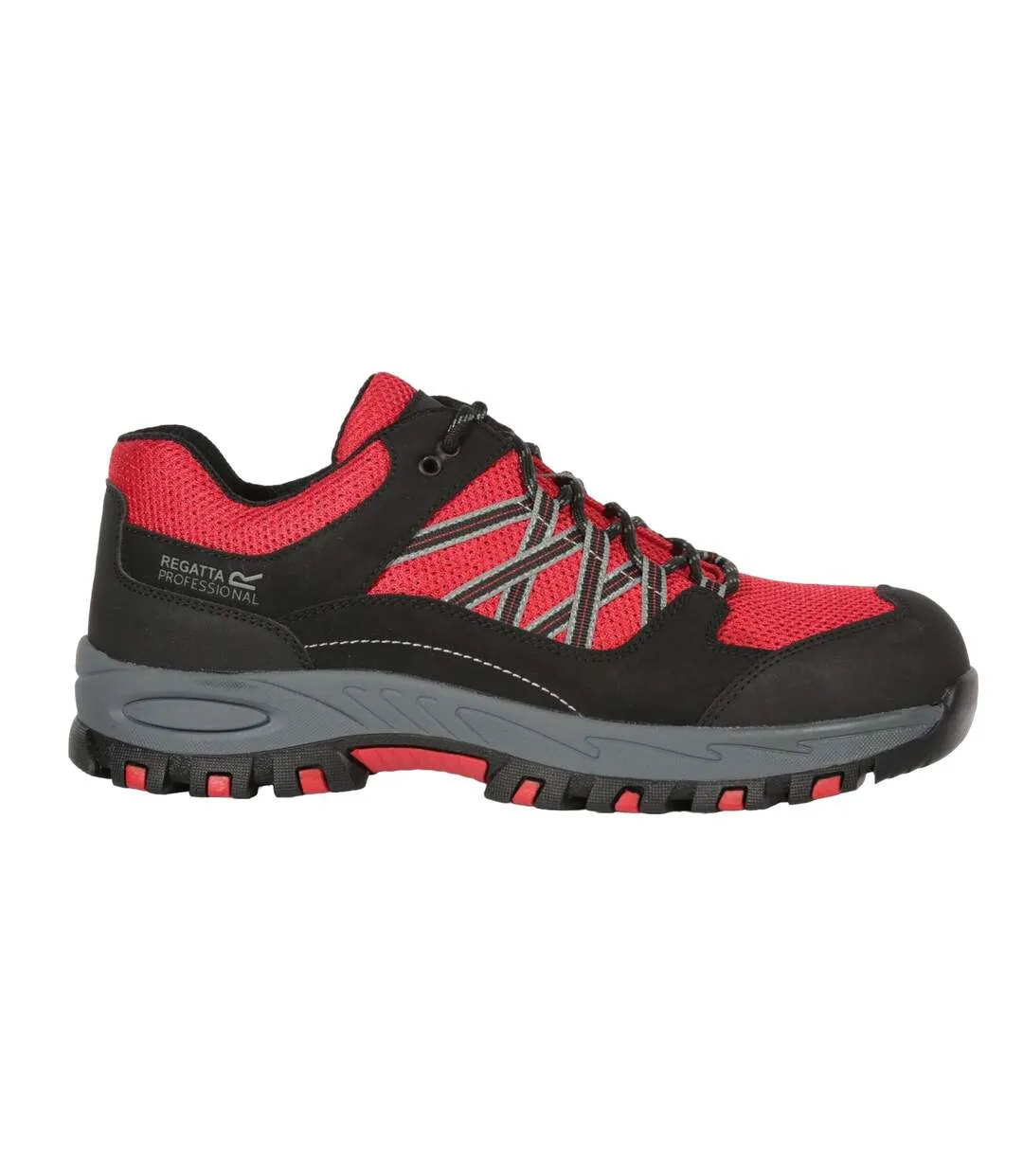 Mens sandstone safety trainers red/black Regatta