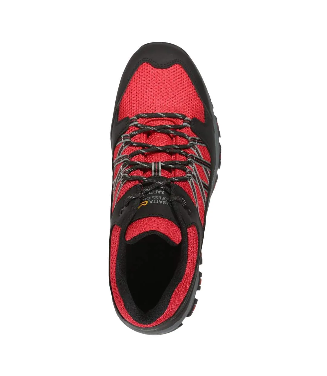 Mens sandstone safety trainers red/black Regatta