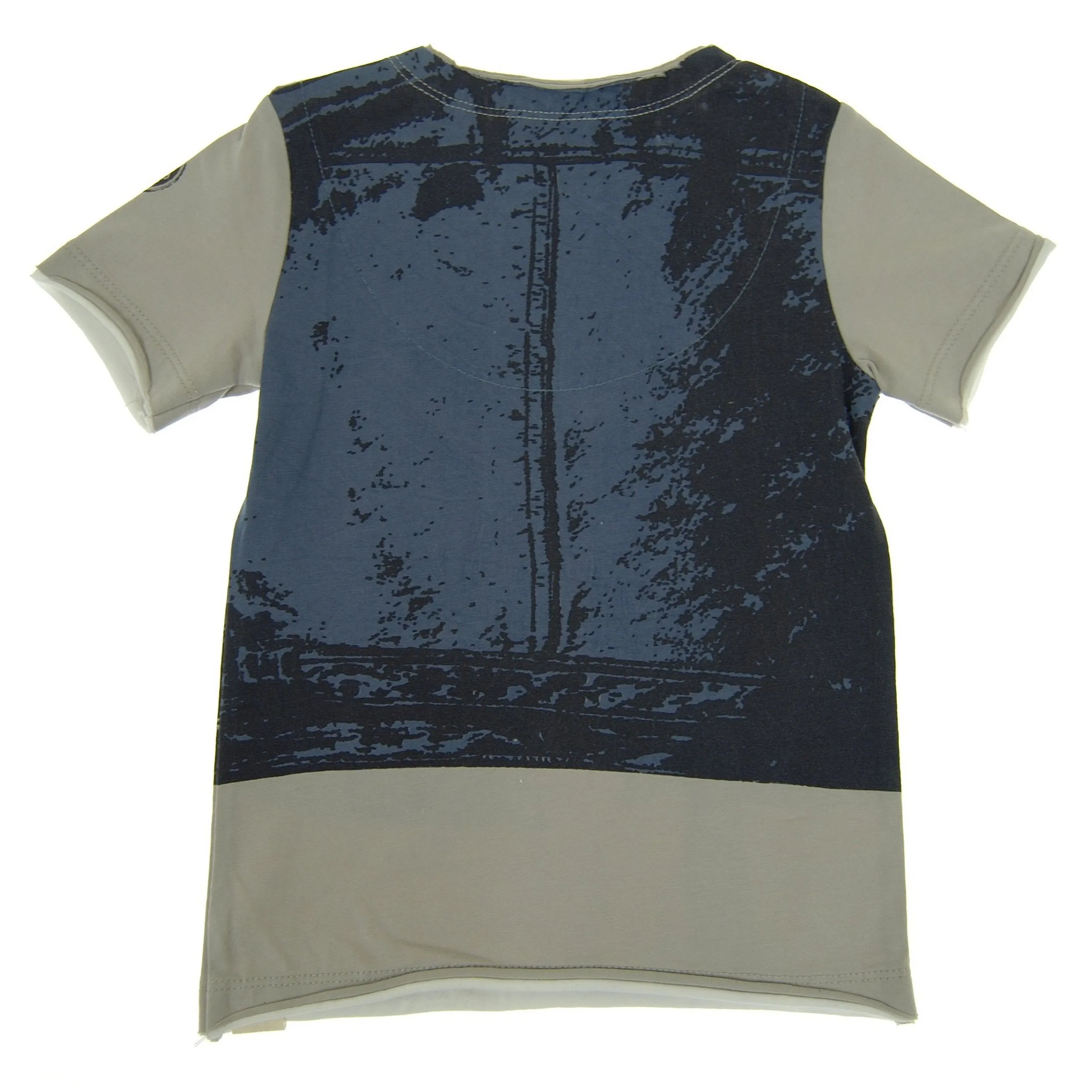 Midnight Blue Leather Vest Baby T-Shirt by: Mini Shatsu