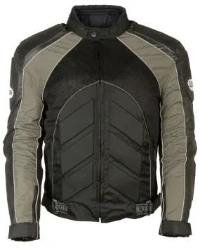 Milwaukee Leather Men's Combo Leather Textile Mesh Racer Jacket - 5X